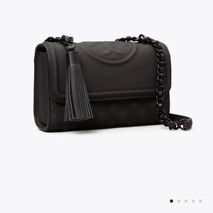 Tory Burch Black Quilted Shoulder Bag